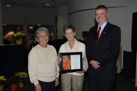 Councillor Paul Ainslie with winners of Scarborough Trillium Awards